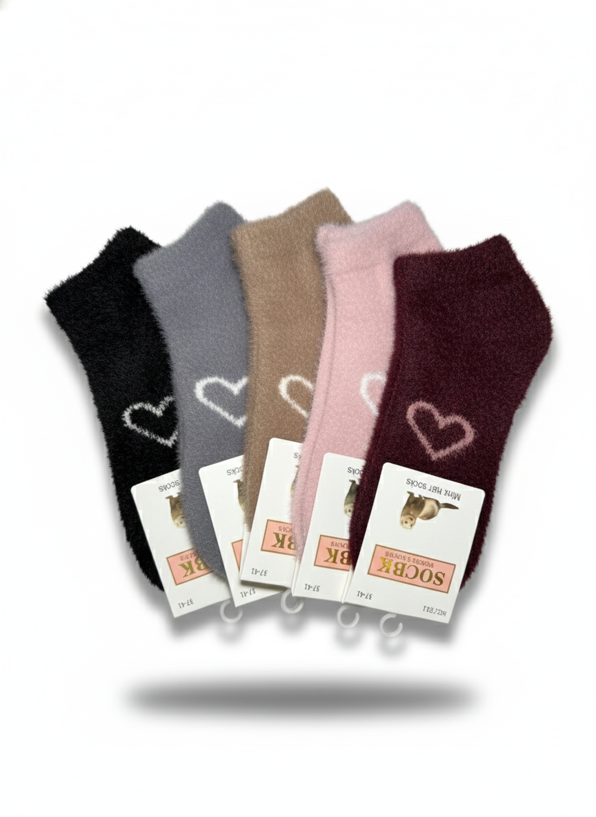 Tobillera Corazones